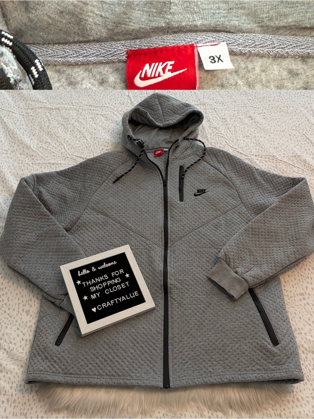 Nike Tech Fleece Windrunner Full-Zip Hooded Jacket | Men’s 3X